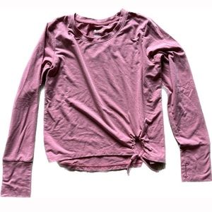 Zella girls long sleeve pink M